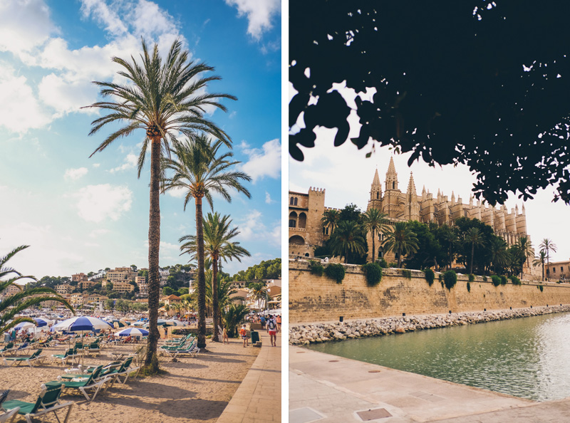 Soller in Mallorca, streets of the old town. Destination travel photography by destination wedding photographer Miss Gen Photography.