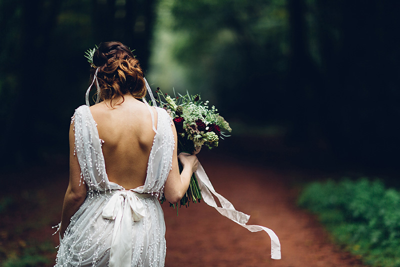 woodland bride