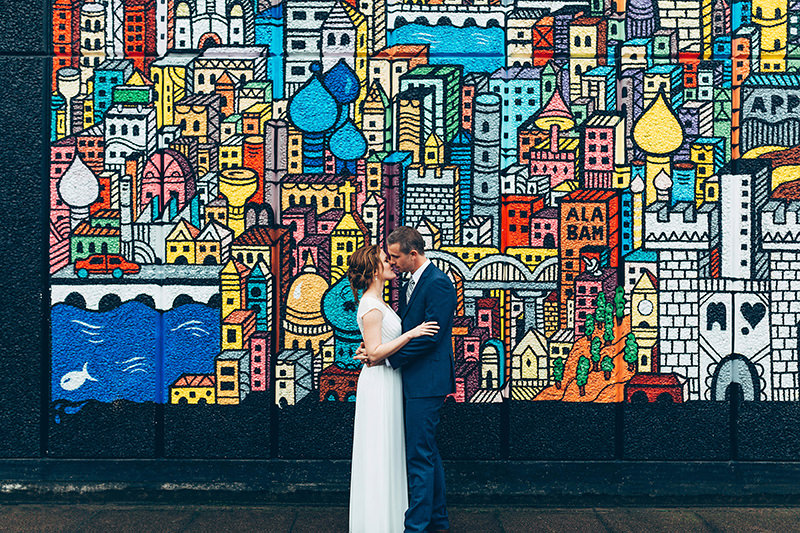 creative wedding photography london