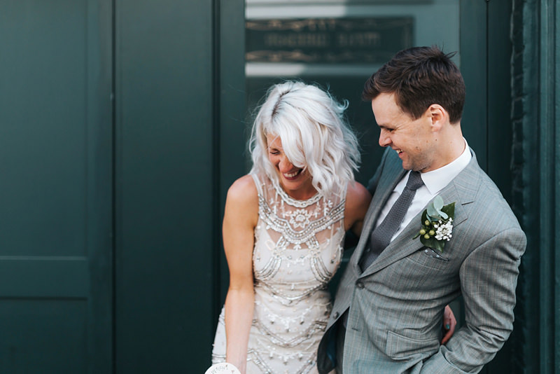 natural bride and groom portrait by creative reportage wedding photographer miss gen