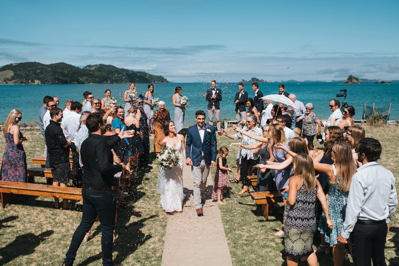 Backyard Beach Wedding in Northland, New Zealand – Emma & Rob (sneak peek)