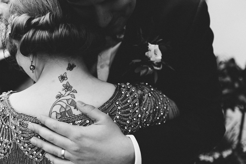 Close up bride and groom emotional couples portrait in London by Miss Gen