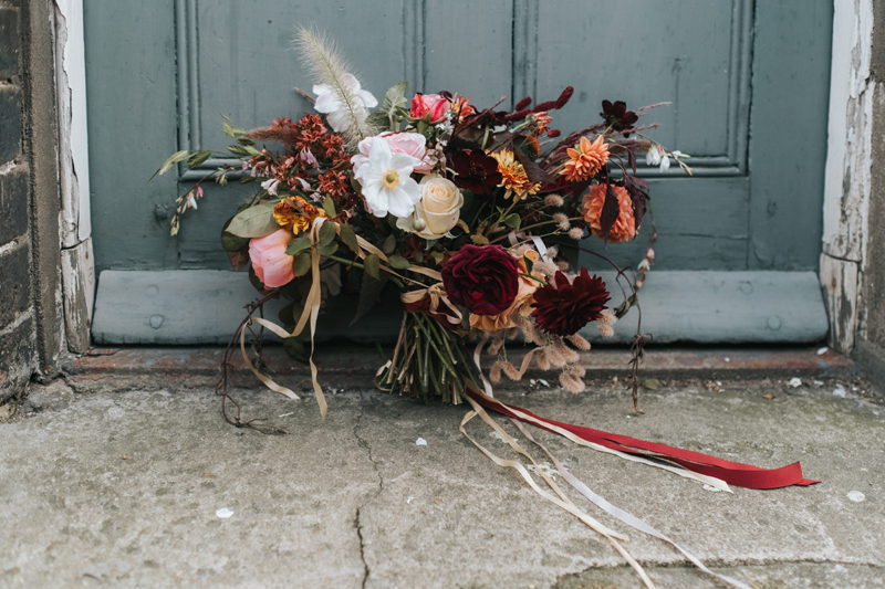 autumn wedding bouquet
