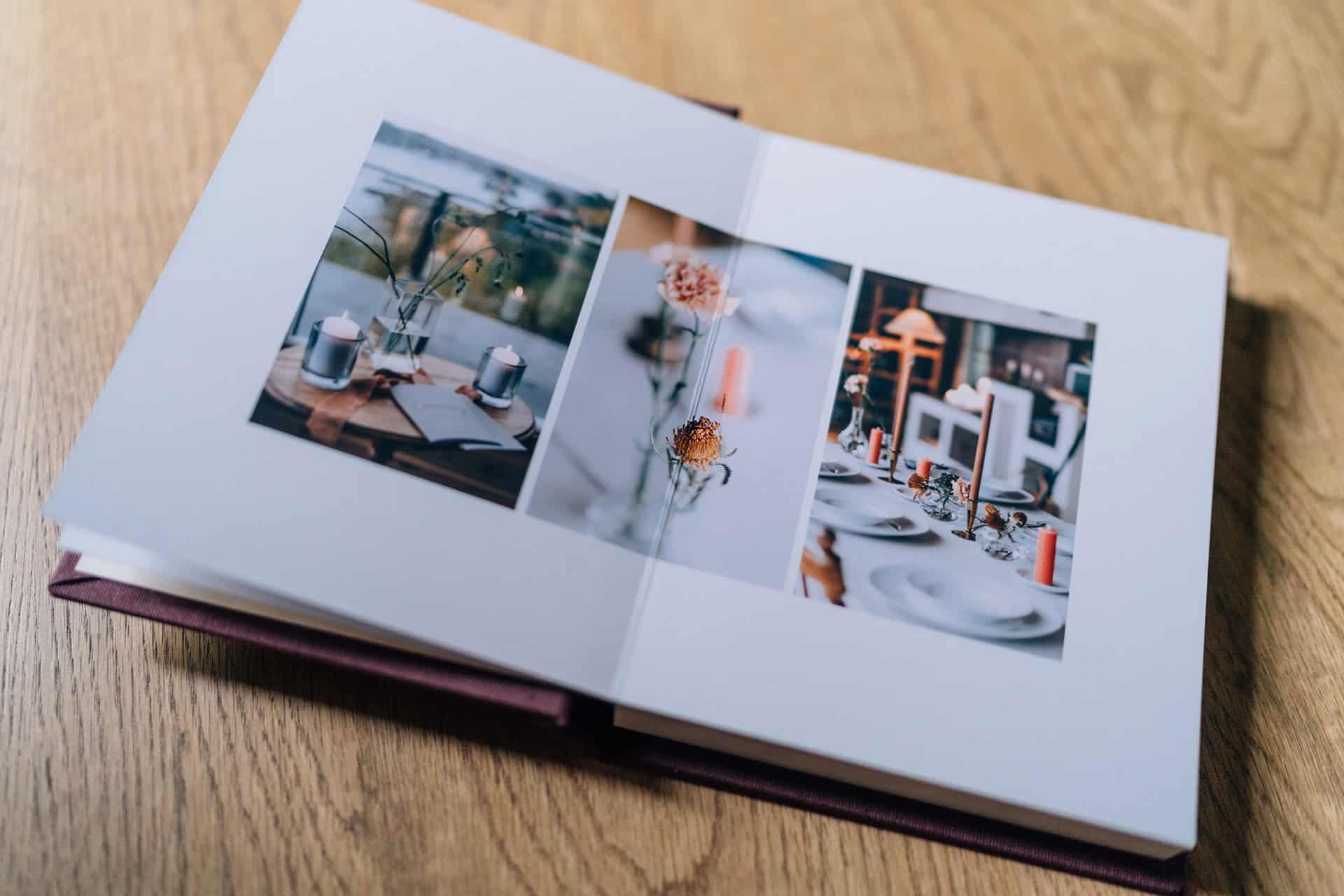 fine art wedding album