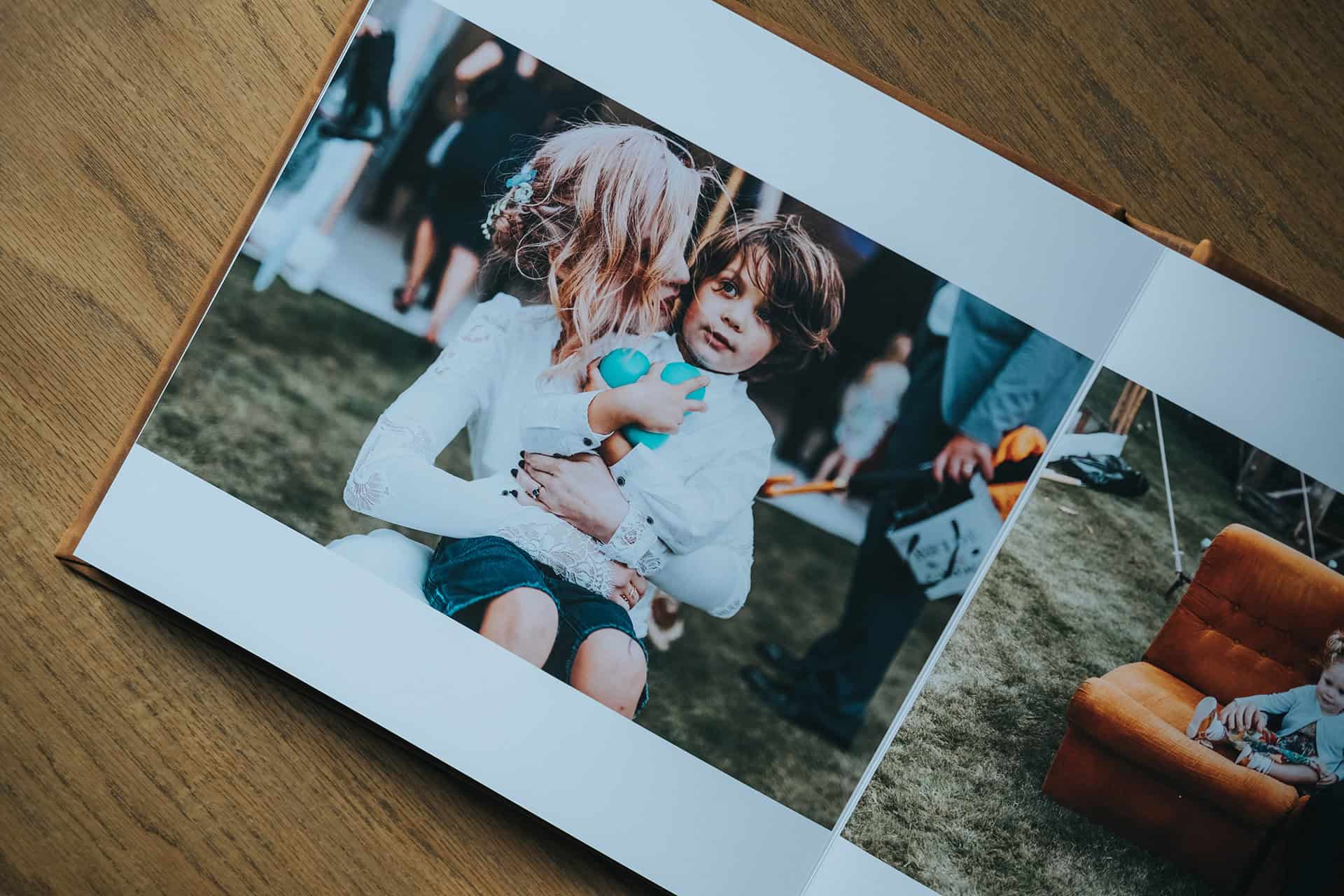 real wedding album
